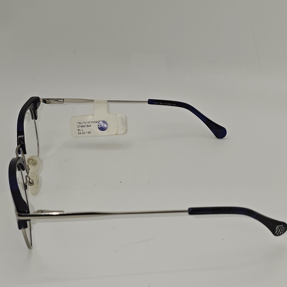 True‎ Religion Mens T013 BLU Blue RX Eyeglass Frames 54 20 145 - Picture 3 of 10